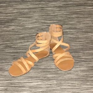 Bamboo gladiator sandals